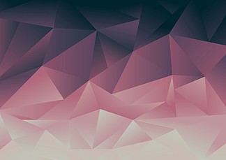 抽象的低多边形粉红色和蓝色渐变马赛克背景几何三角形设计用于封面宣传册，印刷广告，横幅网，海报等矢量图