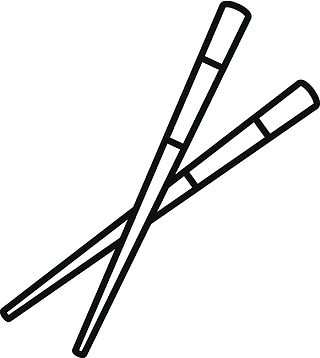 一根筷子简笔画图片