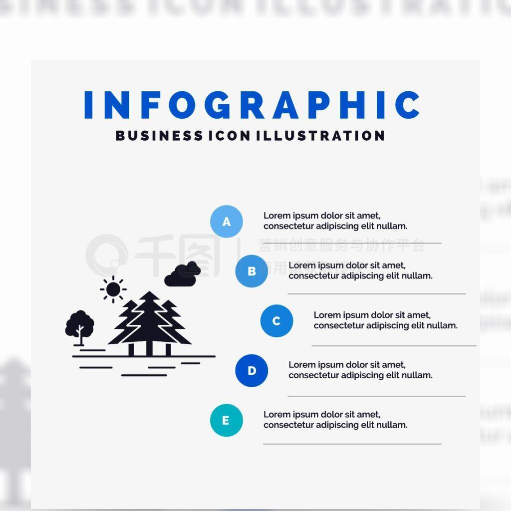 ɽɽ羰ȻƲվʾĸͼģɫinfographicʽȾý֤GlyphɫȾýEPS10ժҪģ屳