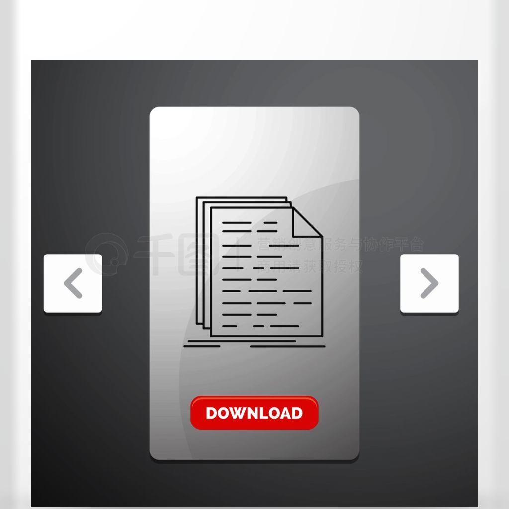 Carousal Pagination Slider DesignͺɫDownload ButtonеĴ룬룬doc̣űͼʸEPS10ģ屳