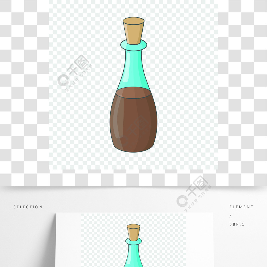 酱油瓶怎么画简笔画图片