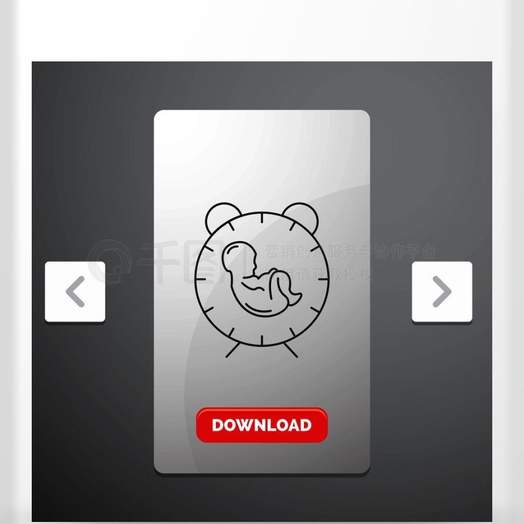 ʱ䣬ӤͯCarousal Pagination Slider DesignRed Download ButtonеͼʸEPS10ģ屳