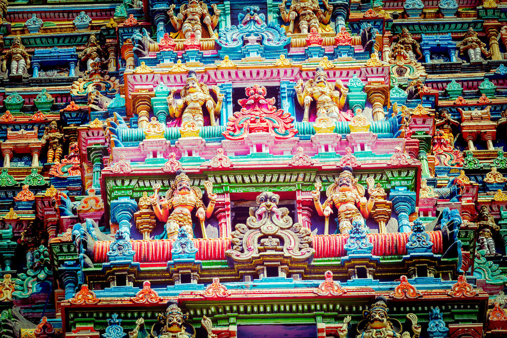 ܵѾƼٻмʽͼӡgopuraMenakshi Templeӡ̩׶ɵ°