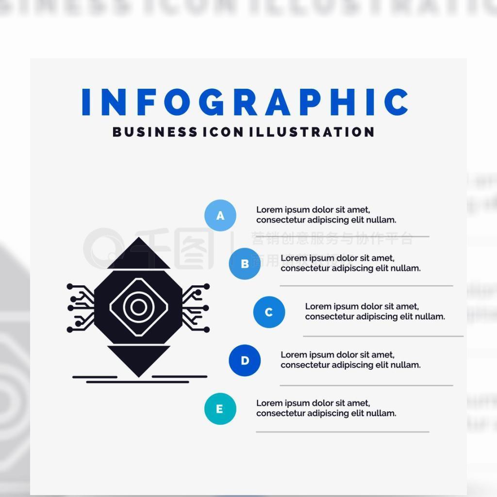 ubicomp㣬޴ڣվʾĸĸͼģɫinfographicʽȾý֤GlyphɫȾýEPS10ժҪģ屳