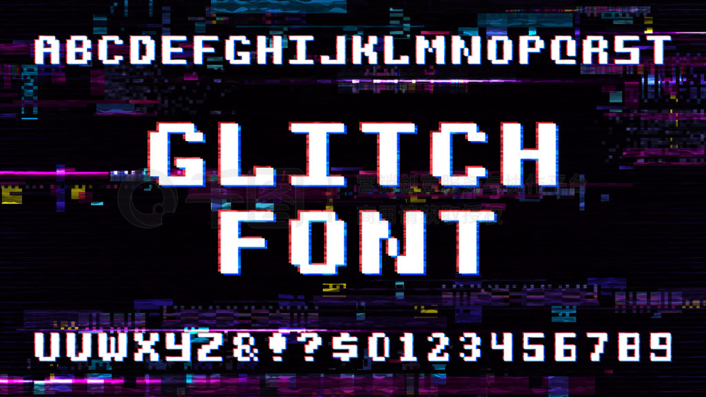 طġGlitchFont