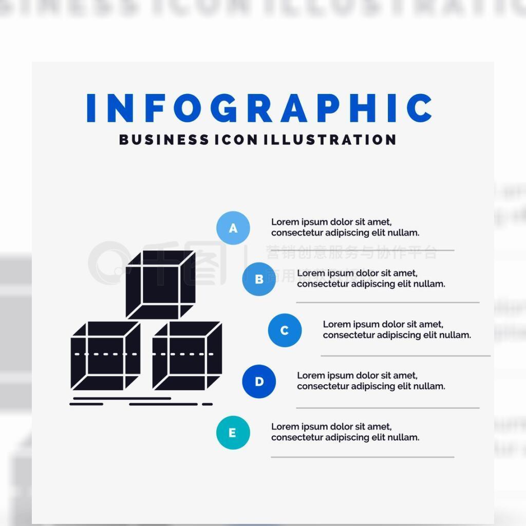 ţƣջ3dվʾĸͼģɫinfographicʽȾý֤GlyphɫȾýEPS10ժҪģ屳