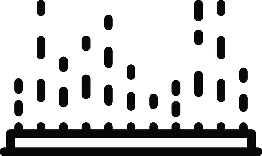 均衡器点图标概述在白色背景上网络设计的均衡器点矢量图标均衡器点