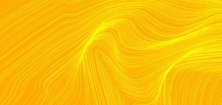抽象的黄色<i>波</i><i>浪</i>或<i>波</i><i>浪</i><i>线</i>纹理背景向量例证