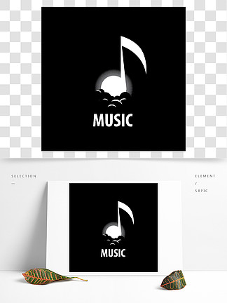 32矢量標誌音樂圖案設計音樂徽標矢量圖的圖標33235矢量標誌音樂圖案
