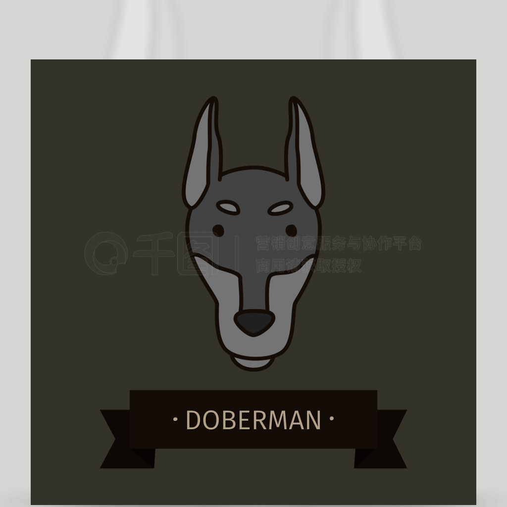 һŹͷ˿ĺдDobermannѡ