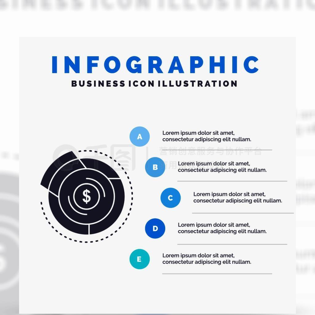 Ԥ㣬ͼͼվʾĸͼģɫinfographicʽȾý֤GlyphɫȾýEPS10ժҪģ屳