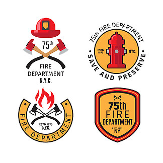 消防logo设计寓意图片