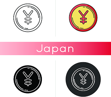 日本钱币标志符号图片