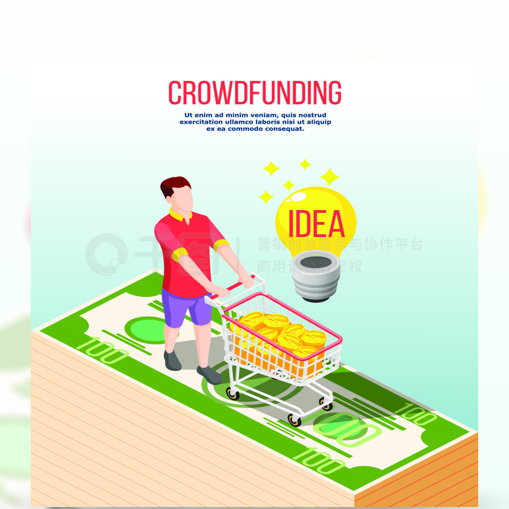 ݶȻɫCrowdfundingгɹ뷨̨װ˽ǮȾýillusrationڳȾ