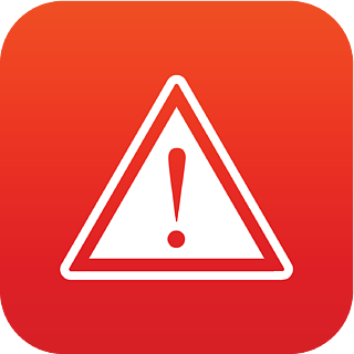 危险警告注意标志任何设计隔绝的警告注意标志带有感叹号图标数字红色