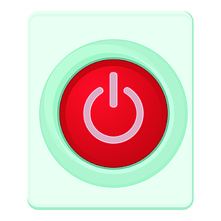 天然气表红色按钮图片