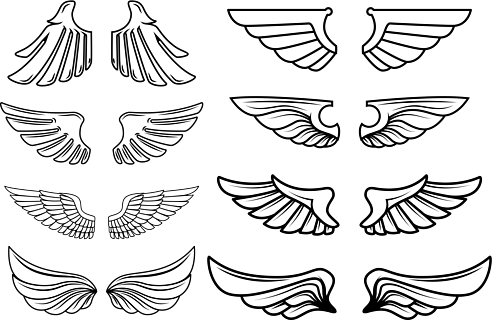 翅膀符号名字图片