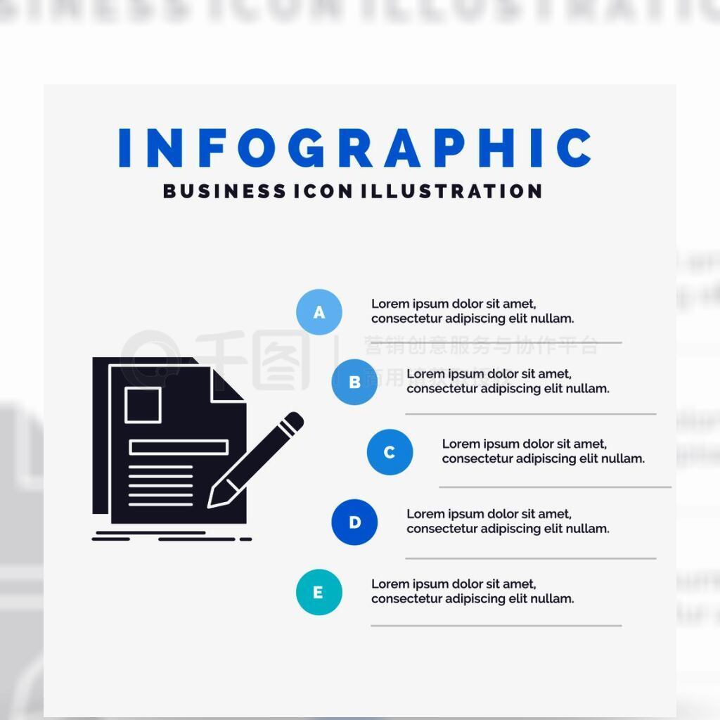 ĵļҳ棬??վʾĸļͼģɫinfographicʽȾý֤GlyphɫȾýEPS10ժҪģ屳