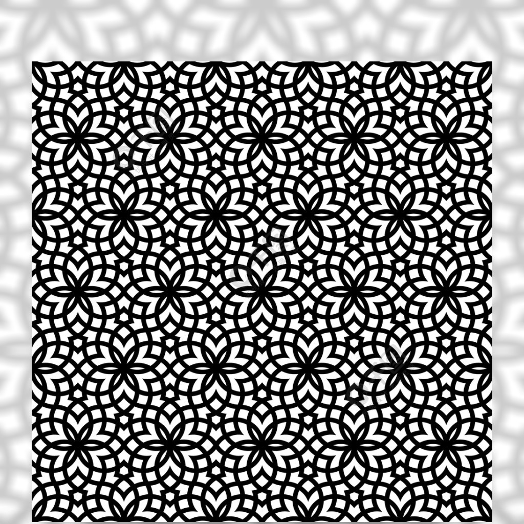 黑白线织物纺织封面包装纸背景激光切割的伟大设计粗线在黑色和白色的