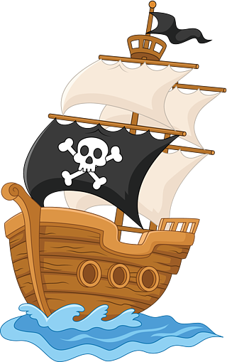 海盗船图