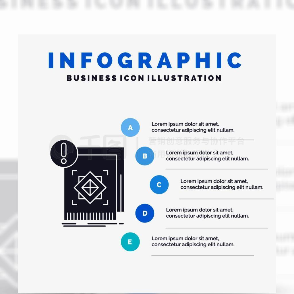 ṹ׼ܹϢվʾĸľϢͼģɫinfographicʽȾý֤GlyphɫȾýEPS10ժҪģ屳