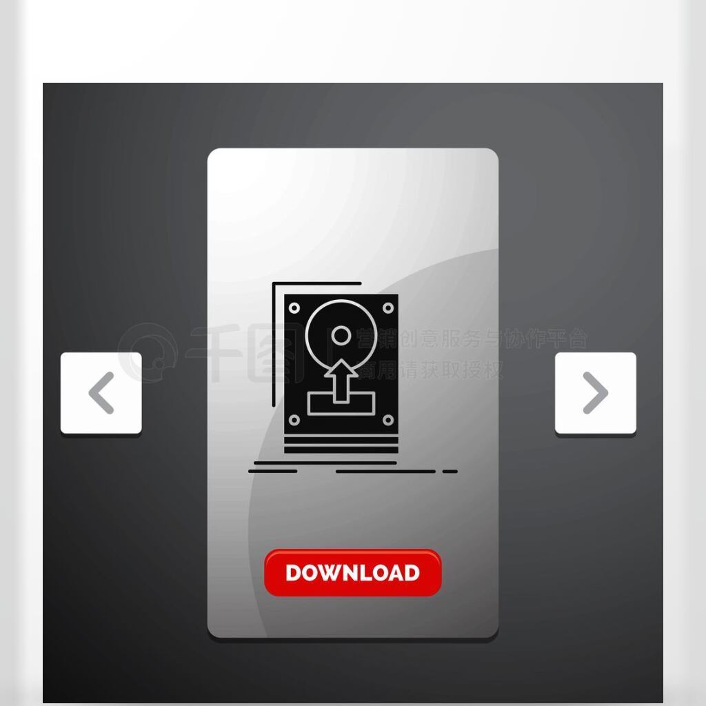Carousal Pagination Slider DesignRed Download ButtonаװHDD棬ϴͼʸEPS10ģ屳