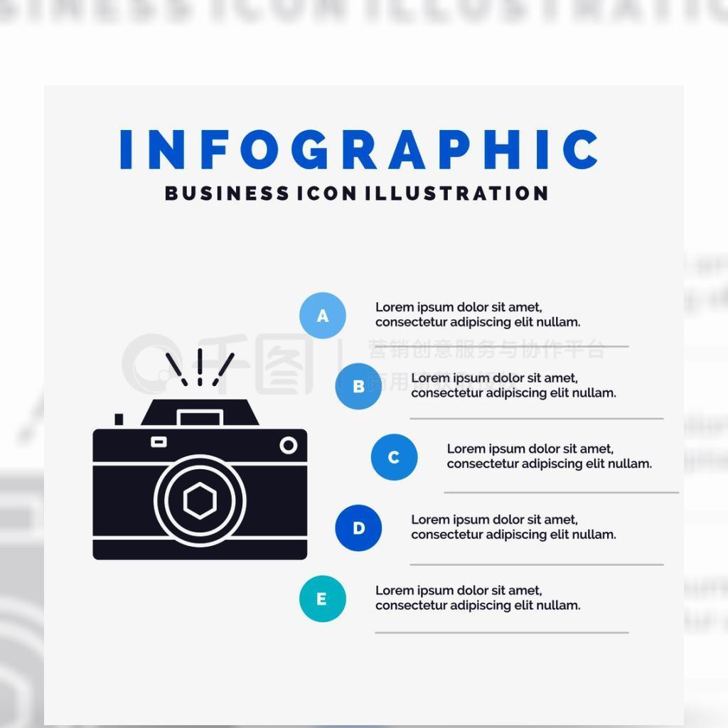 ӰƬ׾վʾĸϢͼģɫinfographicʽȾý֤GlyphɫȾýEPS10ժҪģ屳