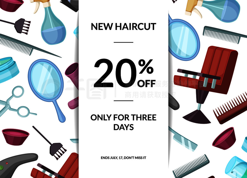 20%offNewHaircutforThreeDays