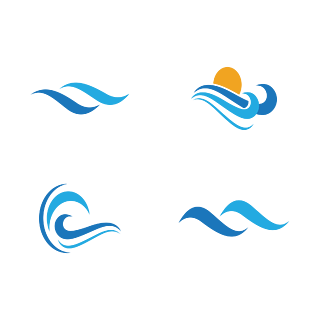 三条波浪线符号图片