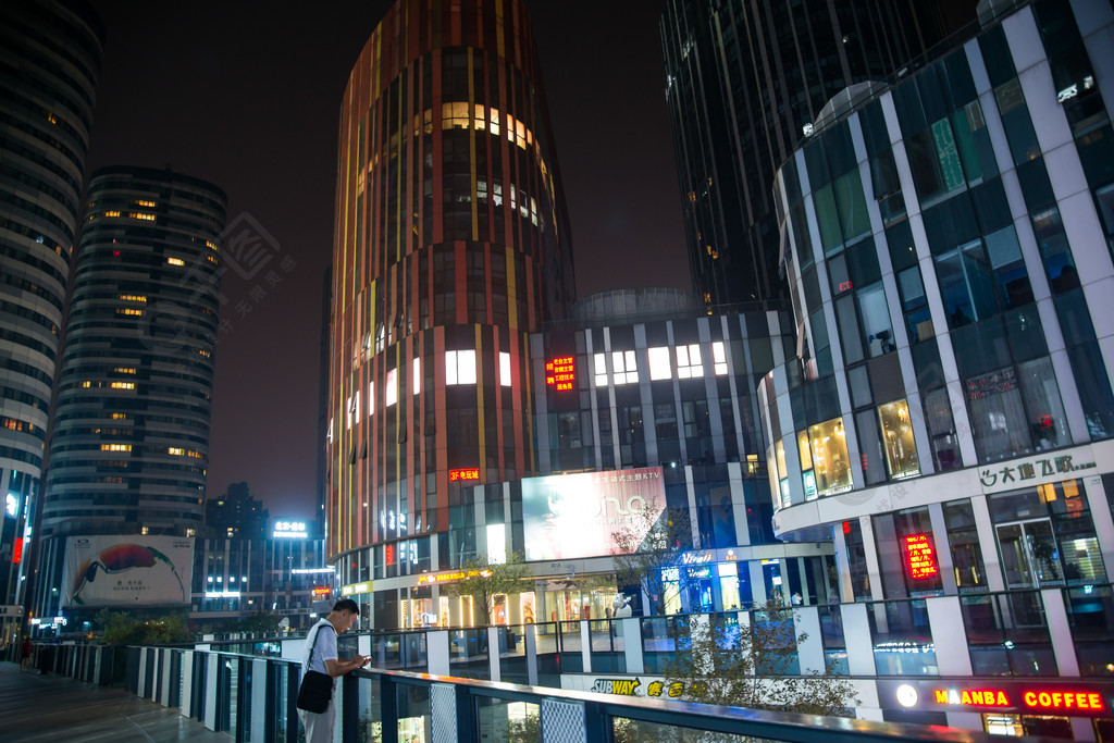 北京三里屯夜景