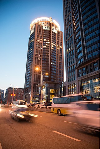 遼寧省丹東城市夜景