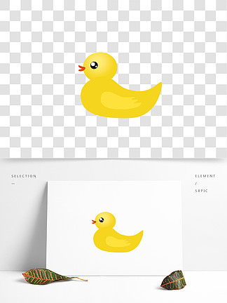 小黃鴨卡通圖片免費下載_小黃鴨卡通素材_小黃鴨卡通模板-千圖網