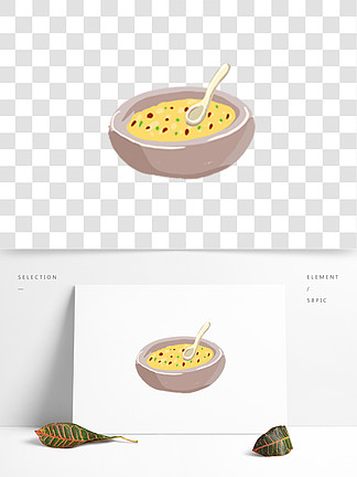 手绘 i>矢/i i>量/i>卡通美味 i>汤/i>羹