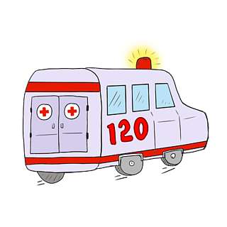 120急救车卡通图片
