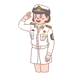 海军女兵卡通图片图片