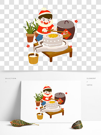 【石磨 卡通】图片免费下载_石磨 卡通素材_石磨 卡通模板-千图网