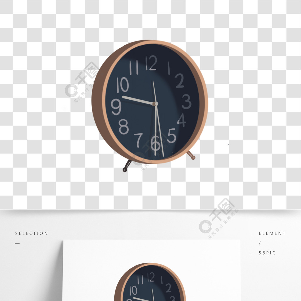 时钟模板免费下载_psd格式_650像素_编号34926334-千图