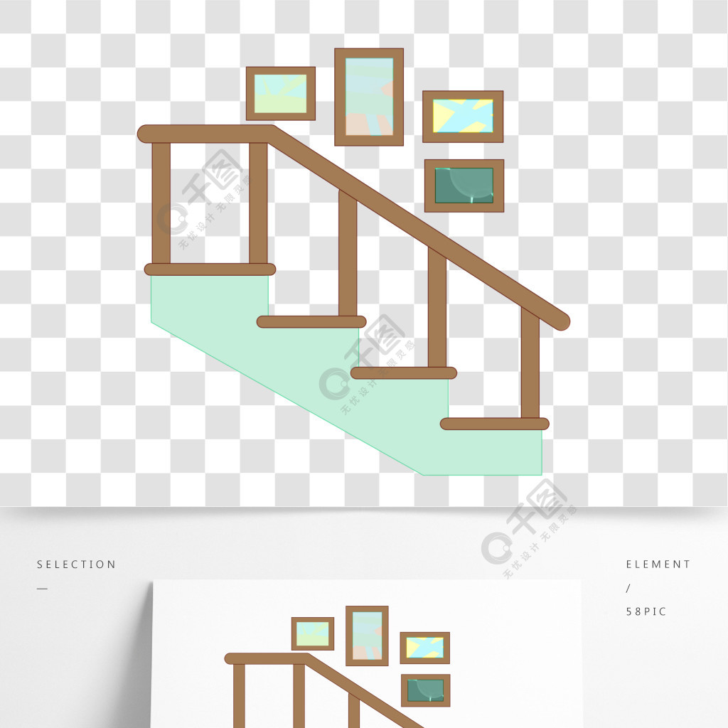 精美的卡通木質樓梯2年前發佈