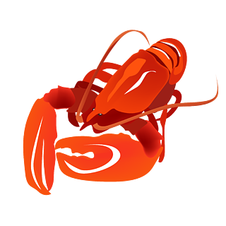 龙虾钳子logo图片