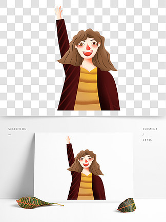 【举手卡通】图片免费下载_举手卡通素材_举手卡通模板-千图网