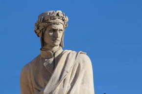但丁丁纪念碑，佛罗伦萨，意大利详细