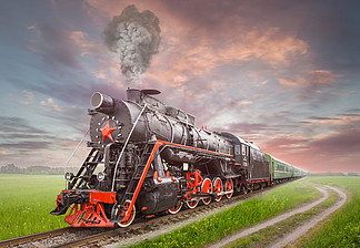复古苏联蒸汽机车