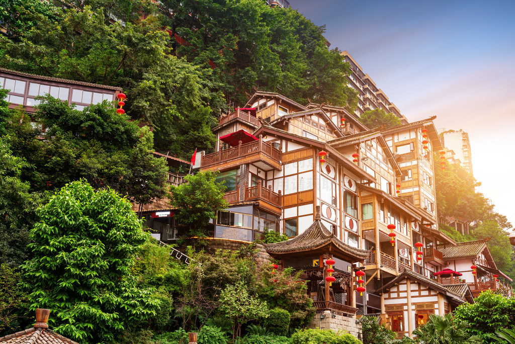 Chongqing Hongyadong Ancient Building