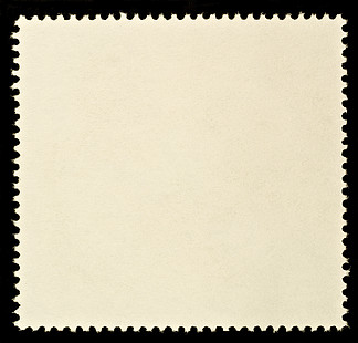空白的邮票