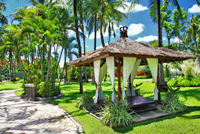 和平放松领土上巴厘岛度假村