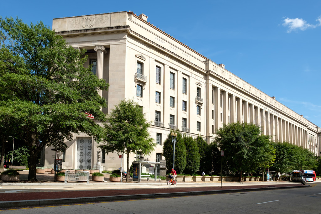 美国司法部在华盛顿特区