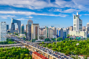 北京市 Cbd 城市景观