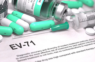 EV-71 Diagnosis. <i>Medical</i> Concept. Composition of Medicaments.