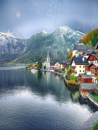 ճʩغ, ӳ Hallstattersee ص: ʩ, Ŀ÷ȵ, µ, ˹ŷ.