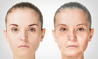 老化过程，复兴抗衰老护肤程序